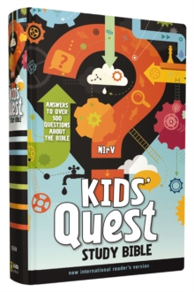 NIrV, Kids' Quest Study Bible, Hardcover : Answers to over 500 Questions about the Bible, Hardback Book NIrV, Kids' Quest Study Bible, Hardcover : Answers to over 500 Questions about the Bible, Hardback Book
