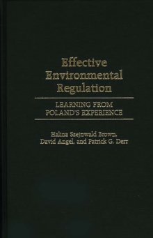 Effective Environmental Regulation : Learning from Poland's Experience