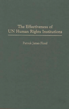 The Effectiveness of UN Human Rights Institutions