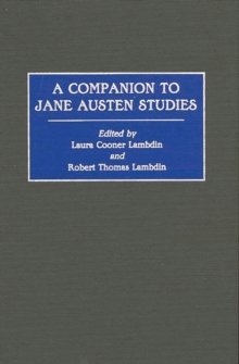 A Companion to Jane Austen Studies