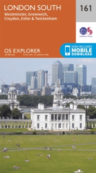 London South, Westminster, Greenwich, Croydon, Esher & Twickenham, Sheet map, folded Book London South, Westminster, Greenwich, Croydon, Esher & Twickenham, Sheet map, folded Book