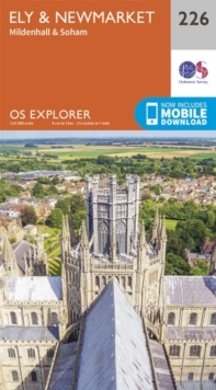 Ely and Newmarket, Mildenhall and Soham, Sheet map, folded Book Ely and Newmarket, Mildenhall and Soham, Sheet map, folded Book
