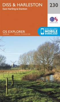 Diss & Harleston, Sheet map, folded Book Diss & Harleston, Sheet map, folded Book