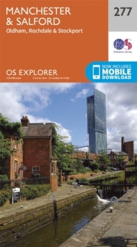 Manchester and Salford, Sheet map, folded Book Manchester and Salford, Sheet map, folded Book