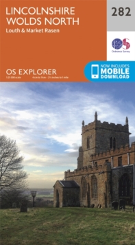 Lincolnshire Wolds North, Sheet map, folded Book Lincolnshire Wolds North, Sheet map, folded Book