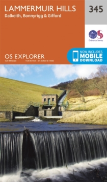 Lammermuir Hills, Sheet map, folded Book Lammermuir Hills, Sheet map, folded Book