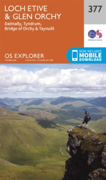 Loch Etive and Glen Orchy, Sheet map, folded Book Loch Etive and Glen Orchy, Sheet map, folded Book