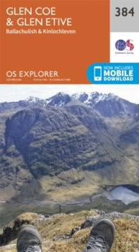 Glen Coe, Sheet map, folded Book Glen Coe, Sheet map, folded Book