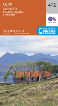 Skye - Sleat, Sheet map, folded Book Skye - Sleat, Sheet map, folded Book