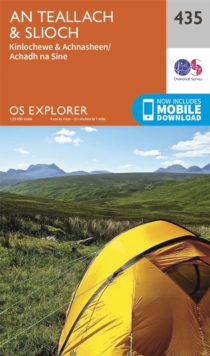 An Teallach and Slioch, Sheet map, folded Book An Teallach and Slioch, Sheet map, folded Book