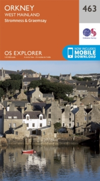 Orkney - West Mainland, Sheet map, folded Book Orkney - West Mainland, Sheet map, folded Book
