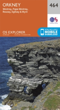 Orkney - Westray, Papa Westray, Rousay, Egilsay and Wyre, Sheet map, folded Book Orkney - Westray, Papa Westray, Rousay, Egilsay and Wyre, Sheet map, folded Book
