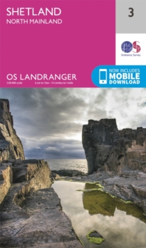 Shetland - North Mainland, Sheet map, folded Book Shetland - North Mainland, Sheet map, folded Book