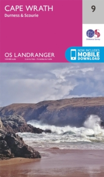 Cape Wrath, Durness & Scourie, Sheet map, folded Book Cape Wrath, Durness & Scourie, Sheet map, folded Book