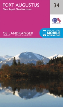 Fort Augustus, Glen Roy & Glen Moriston, Sheet map, folded Book Fort Augustus, Glen Roy & Glen Moriston, Sheet map, folded Book