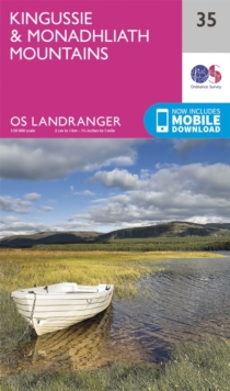 Kingussie & Monadhliath Mountains, Sheet map, folded Book Kingussie & Monadhliath Mountains, Sheet map, folded Book