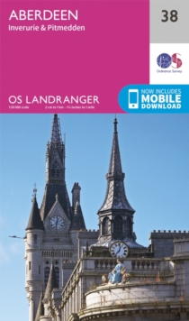 Aberdeen, Inverurie & Pitmedden, Sheet map, folded Book Aberdeen, Inverurie & Pitmedden, Sheet map, folded Book