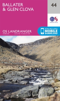 Ballater, Glen Clova, Sheet map, folded Book Ballater, Glen Clova, Sheet map, folded Book