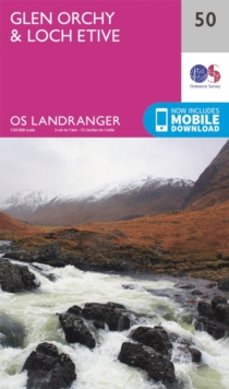 Glen Orchy & Loch Etive, Sheet map, folded Book Glen Orchy & Loch Etive, Sheet map, folded Book