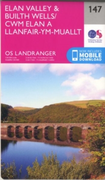 Elan Valley & Builth Wells, Sheet map, folded Book Elan Valley & Builth Wells, Sheet map, folded Book