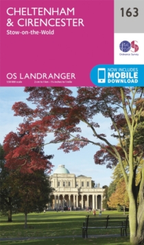 Cheltenham & Cirencester, Stow-on-the-Wold, Sheet map, folded Book Cheltenham & Cirencester, Stow-on-the-Wold, Sheet map, folded Book