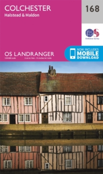 Colchester, Halstead & Maldon, Sheet map, folded Book Colchester, Halstead & Maldon, Sheet map, folded Book