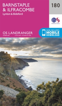 Barnstaple & Ilfracombe, Lynton & Bideford, Sheet map, folded Book Barnstaple & Ilfracombe, Lynton & Bideford, Sheet map, folded Book