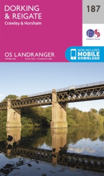 Dorking, Reigate & Crawley, Sheet map, folded Book Dorking, Reigate & Crawley, Sheet map, folded Book