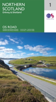 North Scotland. Orkney & Shetland, Sheet map, folded Book North Scotland. Orkney & Shetland, Sheet map, folded Book