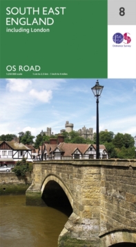 South East England, Sheet map, folded Book South East England, Sheet map, folded Book