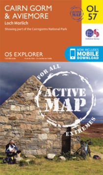 Cairn Gorm & Aviemore, Loch Morlich, Sheet map, folded Book Cairn Gorm & Aviemore, Loch Morlich, Sheet map, folded Book