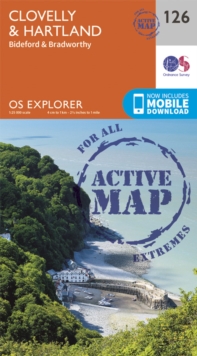 Clovelly and Hartland, Sheet map, folded Book Clovelly and Hartland, Sheet map, folded Book