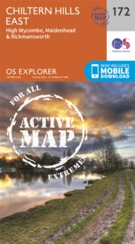 Chiltern Hills East, Sheet map, folded Book Chiltern Hills East, Sheet map, folded Book