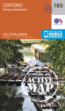 Oxford, Witney and Woodstock, Sheet map, folded Book Oxford, Witney and Woodstock, Sheet map, folded Book
