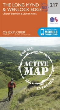 Long Mynd and Wenlock Edge, Sheet map, folded Book Long Mynd and Wenlock Edge, Sheet map, folded Book