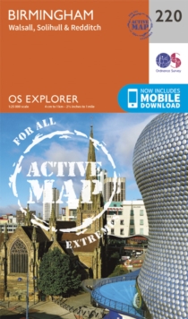 Birmingham, Walsall, Solihull and Redditch, Sheet map, folded Book Birmingham, Walsall, Solihull and Redditch, Sheet map, folded Book