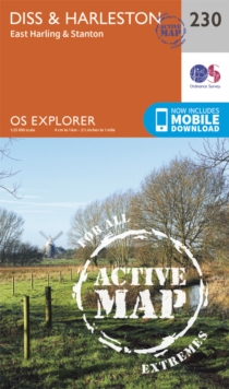 Diss & Harleston, Sheet map, folded Book Diss & Harleston, Sheet map, folded Book