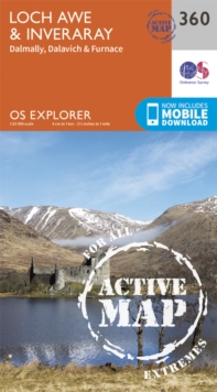 Loch Awe and Inveraray, Sheet map, folded Book Loch Awe and Inveraray, Sheet map, folded Book