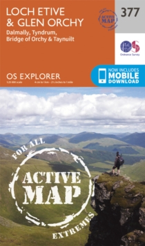 Loch Etive and Glen Orchy, Sheet map, folded Book Loch Etive and Glen Orchy, Sheet map, folded Book