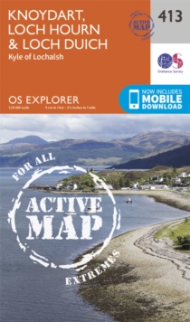 Knoydart, Loch Hourn and Loch Duich, Sheet map, folded Book Knoydart, Loch Hourn and Loch Duich, Sheet map, folded Book