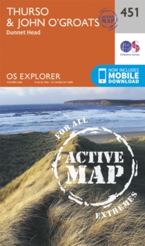 Thurso and John O'Groats, Sheet map, folded Book Thurso and John O'Groats, Sheet map, folded Book