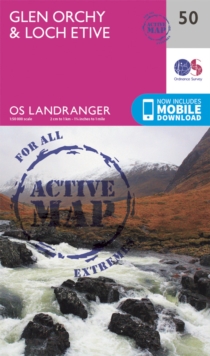 Glen Orchy & Loch Etive, Sheet map, folded Book Glen Orchy & Loch Etive, Sheet map, folded Book