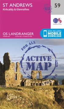 St Andrews, Kirkcaldy & Glenrothes, Sheet map, folded Book St Andrews, Kirkcaldy & Glenrothes, Sheet map, folded Book