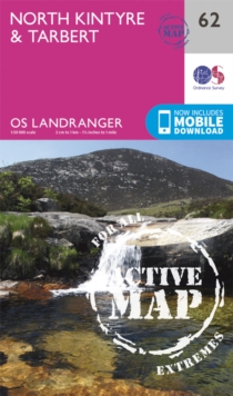 North Kintyre & Tarbert, Sheet map, folded Book North Kintyre & Tarbert, Sheet map, folded Book