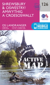Shrewsbury & Oswestry, Sheet map, folded Book Shrewsbury & Oswestry, Sheet map, folded Book