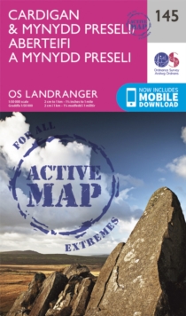 Cardigan & Mynydd Preseli, Sheet map, folded Book Cardigan & Mynydd Preseli, Sheet map, folded Book