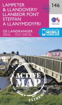 Lampeter & Llandovery, Sheet map, folded Book Lampeter & Llandovery, Sheet map, folded Book