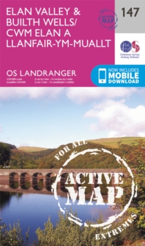 Elan Valley & Builth Wells, Sheet map, folded Book Elan Valley & Builth Wells, Sheet map, folded Book