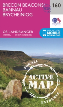 Brecon Beacons, Sheet map, folded Book Brecon Beacons, Sheet map, folded Book