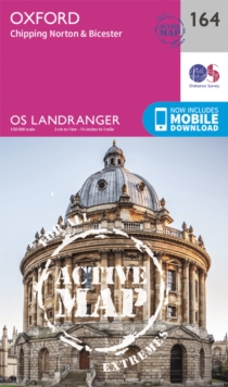 Oxford, Chipping Norton & Bicester, Sheet map, folded Book Oxford, Chipping Norton & Bicester, Sheet map, folded Book